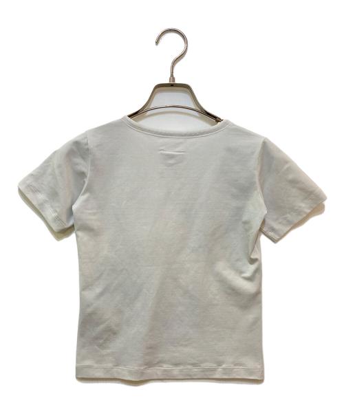 MM6 Maison Margiela（エムエムシックスメゾンマルジェラ）MM6 Maison Margiela (エムエムシックスメゾンマルジェラ) プリントTシャツ　S62GD0150 グレー サイズ:Sの古着・服飾アイテム