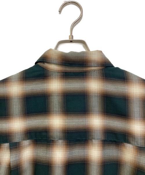 Spick and Span（スピック＆スパン）Spick and Span (スピック＆スパン) TRツイルチェックシャツ ブラウン サイズ:不明(実寸をご参考下さい)の古着・服飾アイテム
