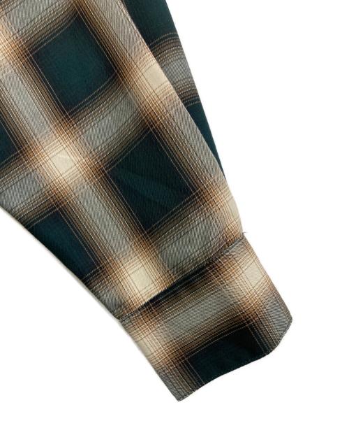 Spick and Span（スピック＆スパン）Spick and Span (スピック＆スパン) TRツイルチェックシャツ ブラウン サイズ:不明(実寸をご参考下さい)の古着・服飾アイテム
