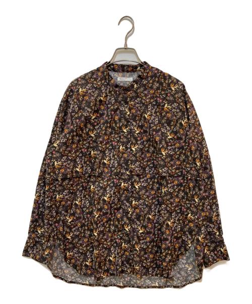 kurashi&trips publishing（クラシアンドトリップス パブリッシング）kurashi&trips publishing (クラシアンドトリップス パブリッシング) 大人のための柄ブラウス パープル サイズ:サイズ表記なしの古着・服飾アイテム