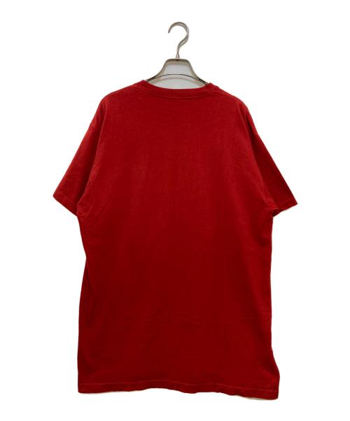 stussy（ステューシー）stussy (ステューシー) 00’s 刺繍Tシャツ レッド サイズ:Largeの古着・服飾アイテム