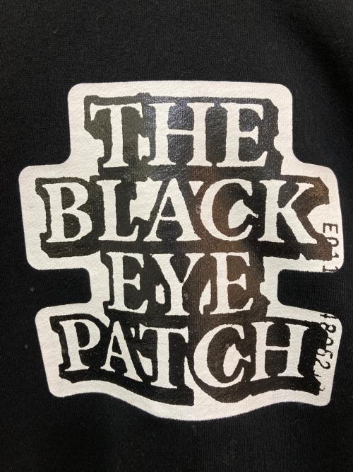 BlackEyePatch（ブラックアイパッチ）BlackEyePatch (ブラックアイパッチ) ロゴプリントプルオーバーパーカー ブラック サイズ:XLの古着・服飾アイテム