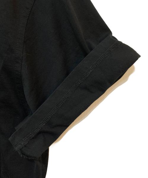 BURBERRY LONDON（バーバリーロンドン）BURBERRY LONDON (バーバリーロンドン) ロゴ刺繍Tシャツ ブラック サイズ:不明(実寸をご参照下さい)の古着・服飾アイテム