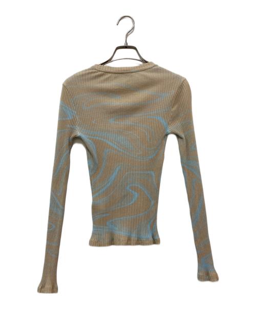 Paloma Wool（パロマウール）Paloma Wool (パロマウール) リブニット ベージュ サイズ:Sの古着・服飾アイテム