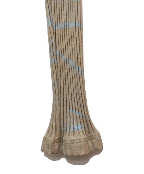 Paloma Wool（パロマウール）Paloma Wool (パロマウール) リブニット ベージュ サイズ:Sの古着・服飾アイテム