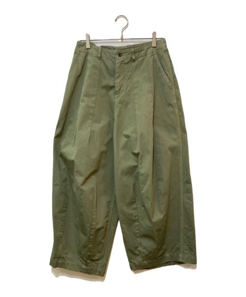 nest Robe（ネストローブ）nest Robe (ネストローブ) 製品染めバルーンパンツ オリーブ サイズ:FREEの古着・服飾アイテム