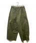 中古・古着 nest Robe (ネストローブ) 製品染めバルーンパンツ オリーブ サイズ:FREE：5000円