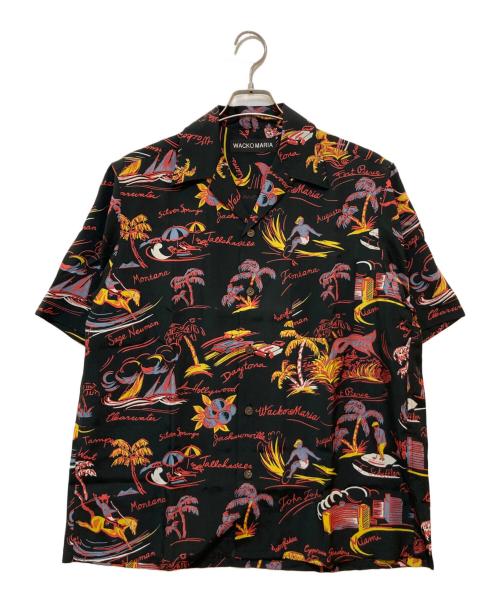 WACKO MARIA（ワコマリア）WACKO MARIA (ワコマリア) HAWAIIAN SHIRT S/S TYPE-2　25SS-WMS-HI02 ブラック サイズ:Sの古着・服飾アイテム