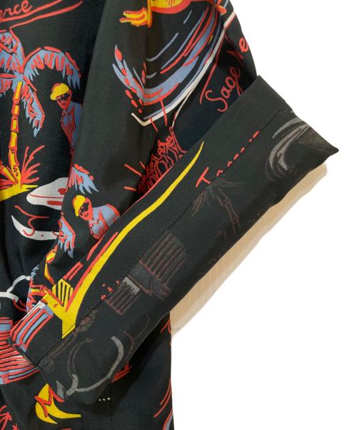 WACKO MARIA（ワコマリア）WACKO MARIA (ワコマリア) HAWAIIAN SHIRT S/S TYPE-2　25SS-WMS-HI02 ブラック サイズ:Sの古着・服飾アイテム