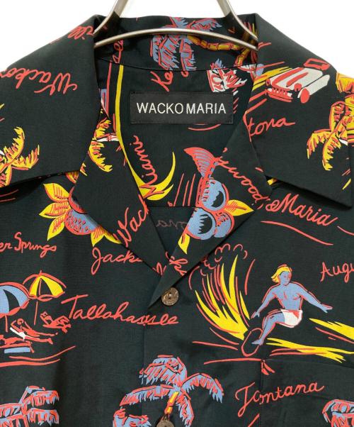 WACKO MARIA（ワコマリア）WACKO MARIA (ワコマリア) HAWAIIAN SHIRT S/S TYPE-2　25SS-WMS-HI02 ブラック サイズ:Sの古着・服飾アイテム