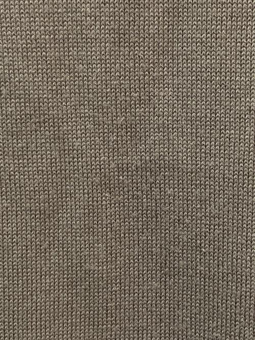 mauro ottaviani（マウロ オッタヴィアーニ）mauro ottaviani (マウロ オッタヴィアーニ) コットンS/Sニット ブラウン サイズ:50の古着・服飾アイテム