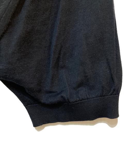 JOHN SMEDLEY（ジョンスメドレー）JOHN SMEDLEY (ジョンスメドレー) シーアイランドコットンニットポロシャツ ブラック サイズ:Lの古着・服飾アイテム