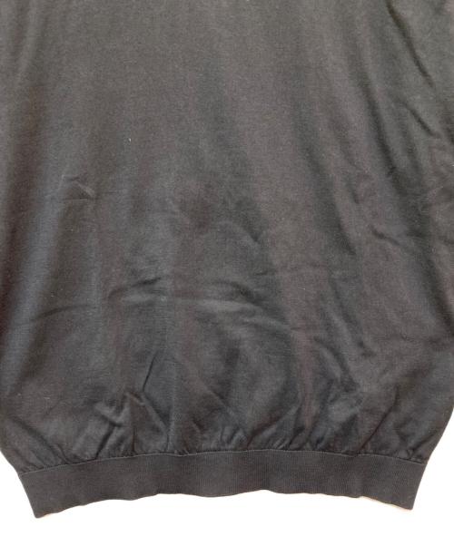 JOHN SMEDLEY（ジョンスメドレー）JOHN SMEDLEY (ジョンスメドレー) シーアイランドコットンニットポロシャツ ブラック サイズ:Lの古着・服飾アイテム