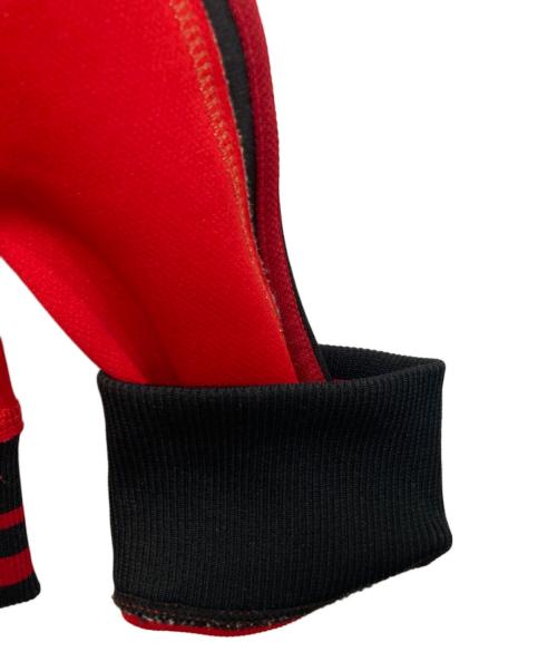 MARITHE+FRANCOIS GIRBAUD（マリテフランソワジルボー）MARITHE+FRANCOIS GIRBAUD (マリテフランソワジルボー) 刺繍トラックジャケット レッド サイズ:Mの古着・服飾アイテム