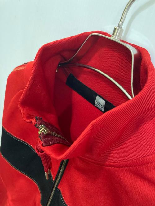 MARITHE+FRANCOIS GIRBAUD（マリテフランソワジルボー）MARITHE+FRANCOIS GIRBAUD (マリテフランソワジルボー) 刺繍トラックジャケット レッド サイズ:Mの古着・服飾アイテム