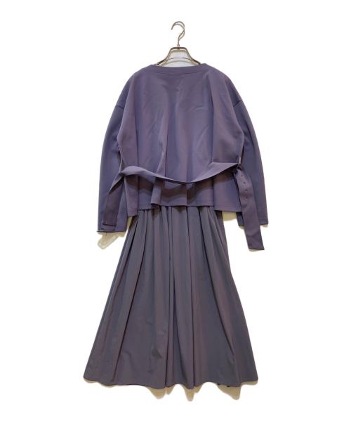 DEAR DANSKIN（ディア ダンスキン）DEAR DANSKIN (ディア ダンスキン) セットアップワンピース　DEAR521351 パープル サイズ:Mの古着・服飾アイテム