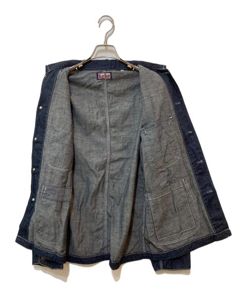BLUE BLUE（ブルーブルー）BLUE BLUE (ブルーブルー) カバーオール インディゴ サイズ:2の古着・服飾アイテム