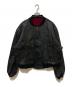 HARVEST（ハーヴェスト）の古着「レザーブルゾン」｜ブラック