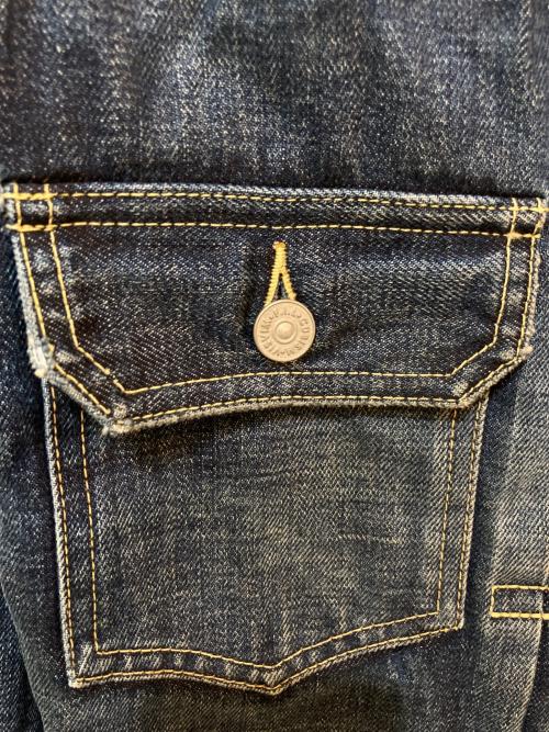 VISVIM（ビズビム）VISVIM (ビズビム) JKT DAMAGED (BORDER) インディゴ サイズ:1の古着・服飾アイテム
