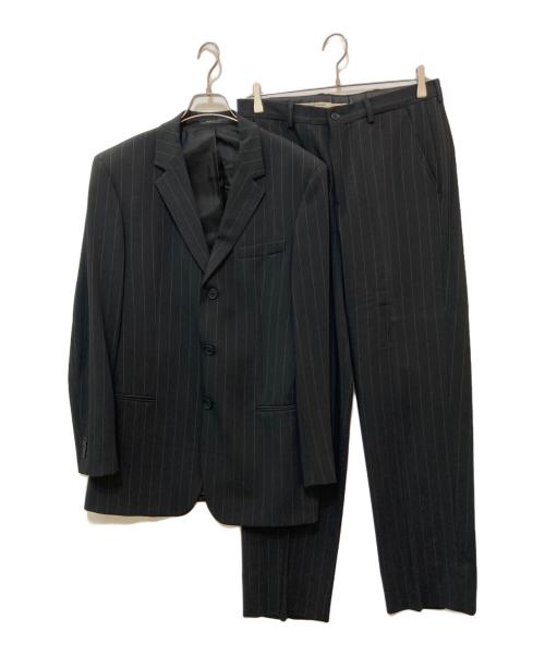 EMPORIO ARMANI（エンポリオ アルマーニ）EMPORIO ARMANI (エンポリオアルマーニ) セットアップスーツ ブラック サイズ:48の古着・服飾アイテム