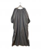 Curensologyカレンソロジー）の古着「バルーンスリーブワンピース」｜グレー