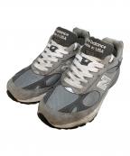 NEW BALANCEニューバランス）の古着「993ローカットスニーカー MR993GL」｜グレー