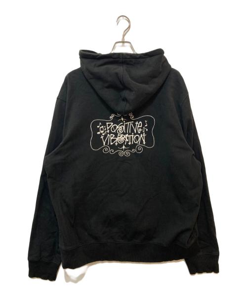 stussy（ステューシー）stussy (ステューシー) Positive Vibrations Applique ブラック サイズ:XLの古着・服飾アイテム