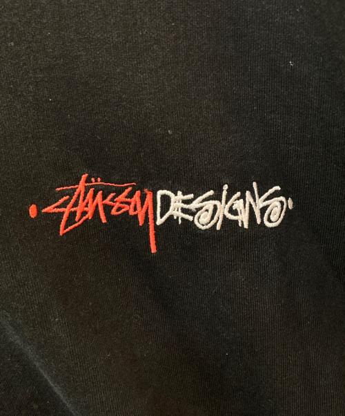 stussy（ステューシー）stussy (ステューシー) Positive Vibrations Applique ブラック サイズ:XLの古着・服飾アイテム