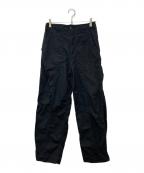 Black Weirdosブラック ウィドース）の古着「Baker Wide Pants　23SS-PA04」｜ネイビー