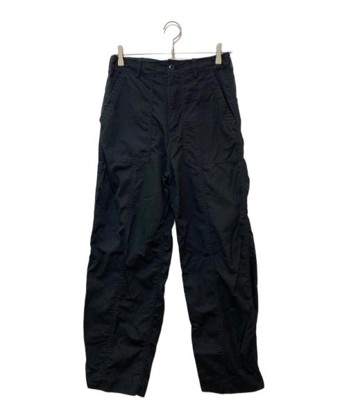 Black Weirdos（ブラック ウィドース）Black Weirdos (ブラック ウィドース) Baker Wide Pants　23SS-PA04 ネイビー サイズ:Smallの古着・服飾アイテム