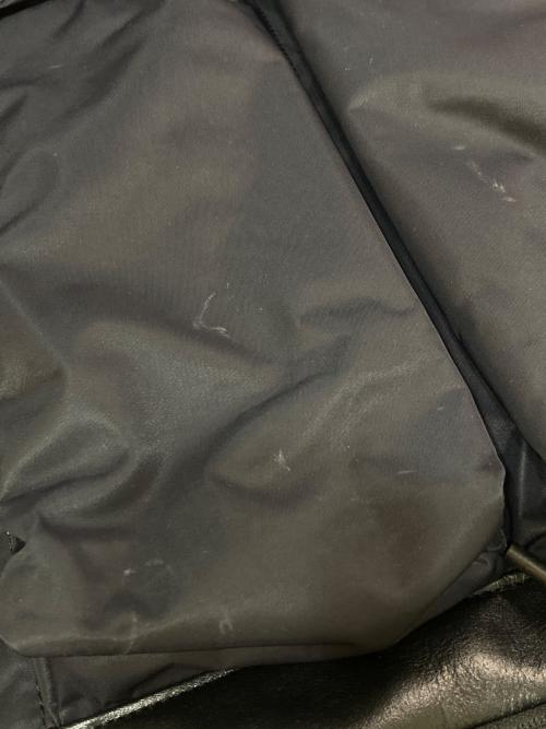 UNDERTHESUN（アンダーザサン）UNDERTHESUN (アンダーザサン) 2P Flap Backpack ブラックの古着・服飾アイテム