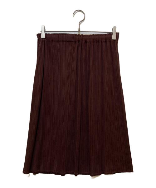 PLEATS PLEASE（プリーツプリーズ）PLEATS PLEASE (プリーツプリーズ) プリーツスカート　PP73-JG126 エンジ サイズ:3の古着・服飾アイテム