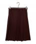 PLEATS PLEASE（プリーツプリーズ）の古着「プリーツスカート　PP73-JG126」｜エンジ