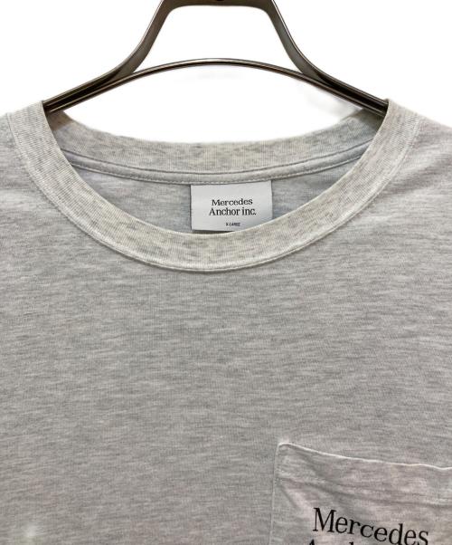 mercedes anchor inc.（メルセデス アンカー インク）mercedes anchor inc. (メルセデス アンカー インク) プリントTシャツ グレー サイズ:X-LARGEの古着・服飾アイテム