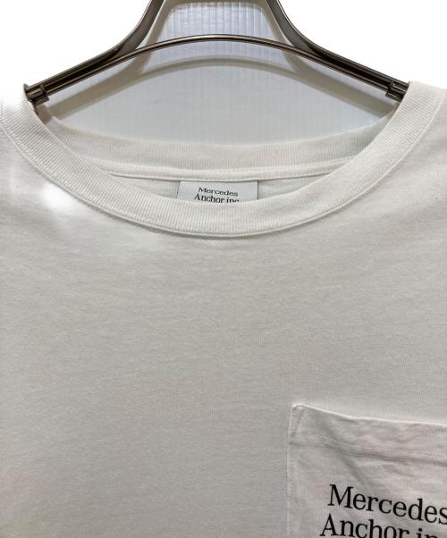 mercedes anchor inc.（メルセデス アンカー インク）mercedes anchor inc. (メルセデス アンカー インク) L/S Tee ホワイト サイズ:X-LARGEの古着・服飾アイテム