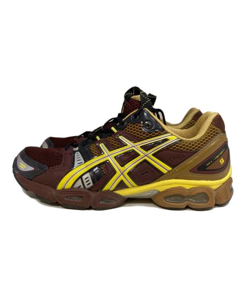asics（アシックス）asics (アシックス) UB3-S Gel-Nimbus 9 1201A442-600 ブラウン サイズ:27.5の古着・服飾アイテム