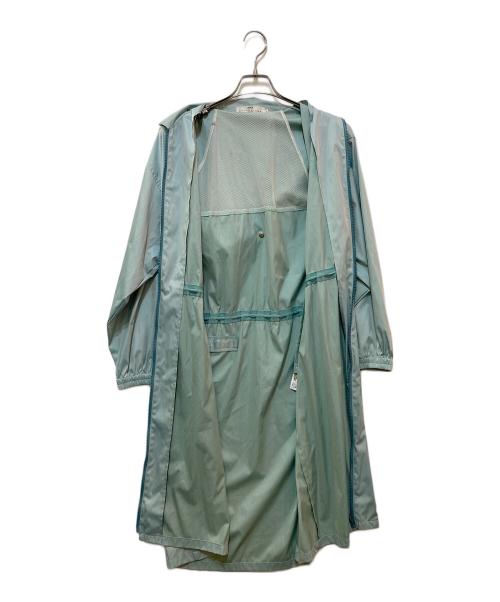 BALENCIAGA（バレンシアガ）BALENCIAGA (バレンシアガ) ナイロンフーデットコート ブルー サイズ:Lの古着・服飾アイテム