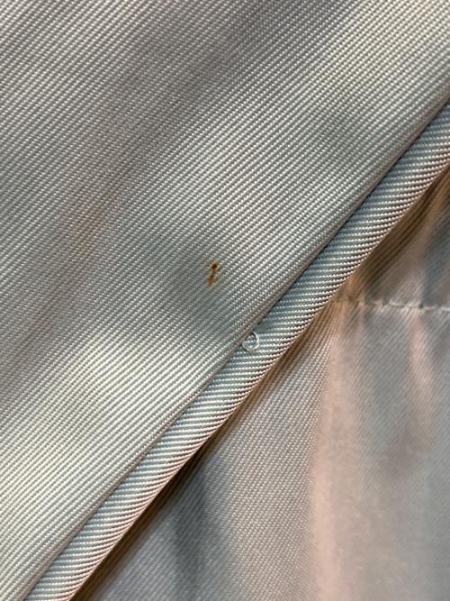 BALENCIAGA（バレンシアガ）BALENCIAGA (バレンシアガ) ナイロンフーデットコート ブルー サイズ:Lの古着・服飾アイテム