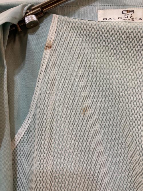 BALENCIAGA（バレンシアガ）BALENCIAGA (バレンシアガ) ナイロンフーデットコート ブルー サイズ:Lの古着・服飾アイテム