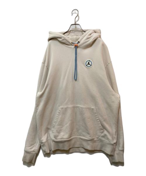 JORDAN（ジョーダン）JORDAN (ジョーダン) M J DJK HOODIE PHANTOM アイボリー サイズ:XLの古着・服飾アイテム