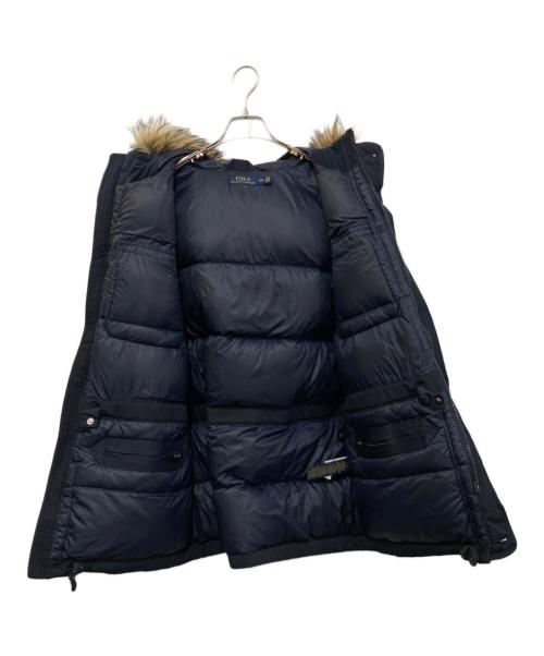 POLO RALPH LAUREN（ポロ・ラルフローレン）POLO RALPH LAUREN (ポロ・ラルフローレン) ダウンジャケット ネイビー サイズ:Mの古着・服飾アイテム