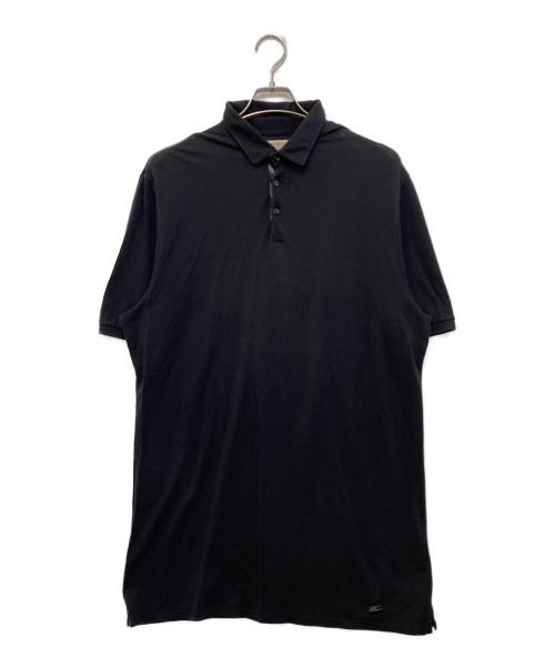 BURBERRY LONDON（バーバリーロンドン）BURBERRY LONDON (バーバリーロンドン) ポロシャツ ブラック サイズ:XXLの古着・服飾アイテム