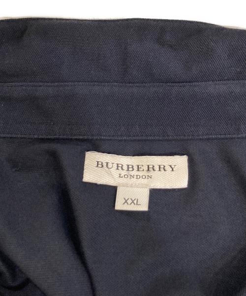 BURBERRY LONDON（バーバリーロンドン）BURBERRY LONDON (バーバリーロンドン) ポロシャツ ブラック サイズ:XXLの古着・服飾アイテム