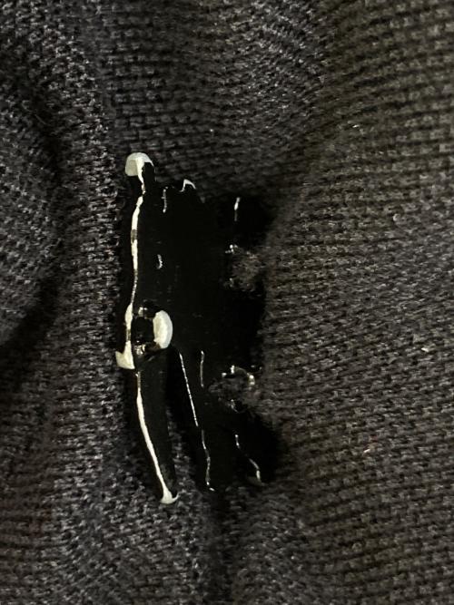 BURBERRY LONDON（バーバリーロンドン）BURBERRY LONDON (バーバリーロンドン) ポロシャツ ブラック サイズ:XXLの古着・服飾アイテム