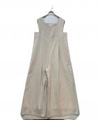 ADOREアドーア）の古着「2WAYツイルコンビネゾン」｜ベージュ