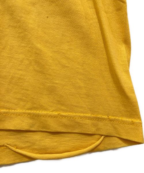 stussy（ステューシー）stussy (ステューシー) プリントTシャツ イエロー サイズ:XLの古着・服飾アイテム