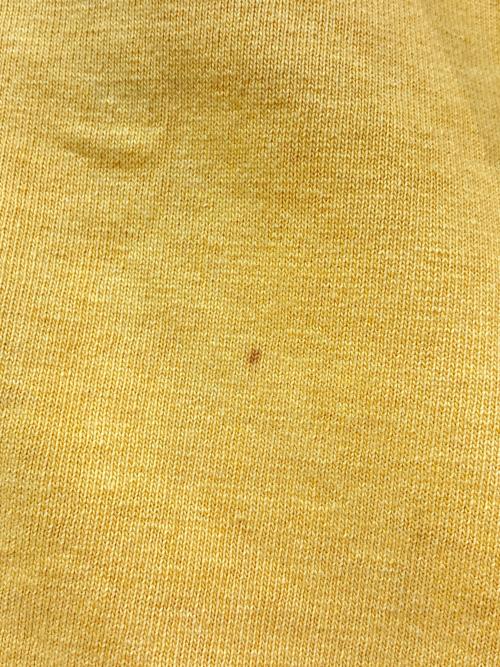 stussy（ステューシー）stussy (ステューシー) プリントTシャツ イエロー サイズ:XLの古着・服飾アイテム