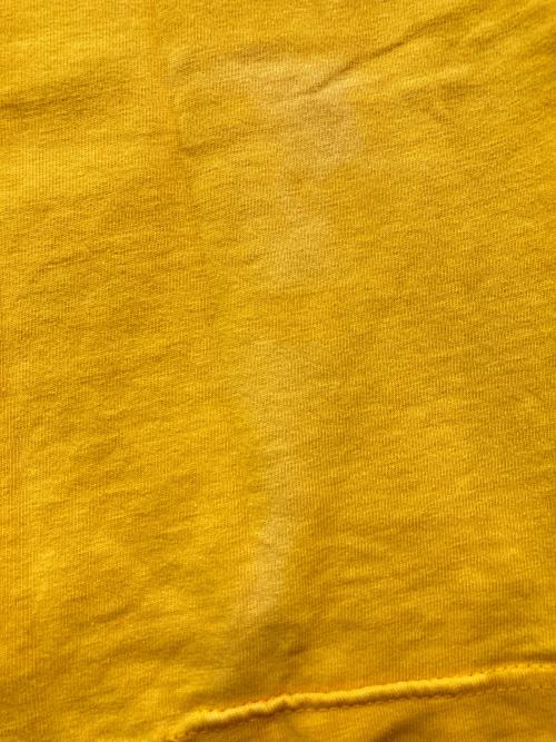 stussy（ステューシー）stussy (ステューシー) プリントTシャツ イエロー サイズ:XLの古着・服飾アイテム