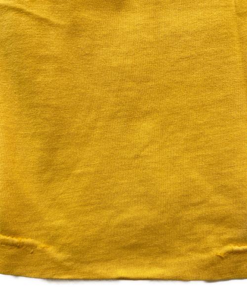 stussy（ステューシー）stussy (ステューシー) プリントTシャツ イエロー サイズ:XLの古着・服飾アイテム