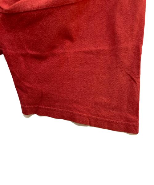 stussy（ステューシー）stussy (ステューシー) プリントTシャツ レッド サイズ:XLの古着・服飾アイテム
